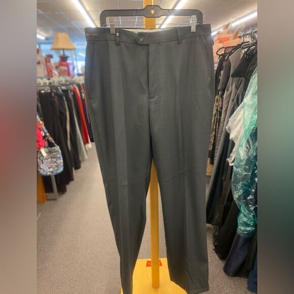Alberto Cardinali Men's Dress Pants-gray